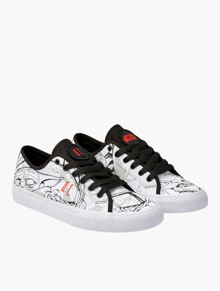 MyRunway | Shop DC Shoes White & Black Star Wars X DC Manual